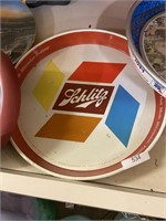 Schlitz metal platter