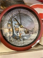 Terry Redlin Clock