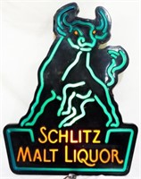Schultz Malt Liquor Neon Sign 23"