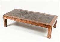 LASZLO BUDAY COPPER COFFEE TABLE