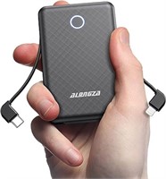 Alongza Portable Charger Small Size Built in