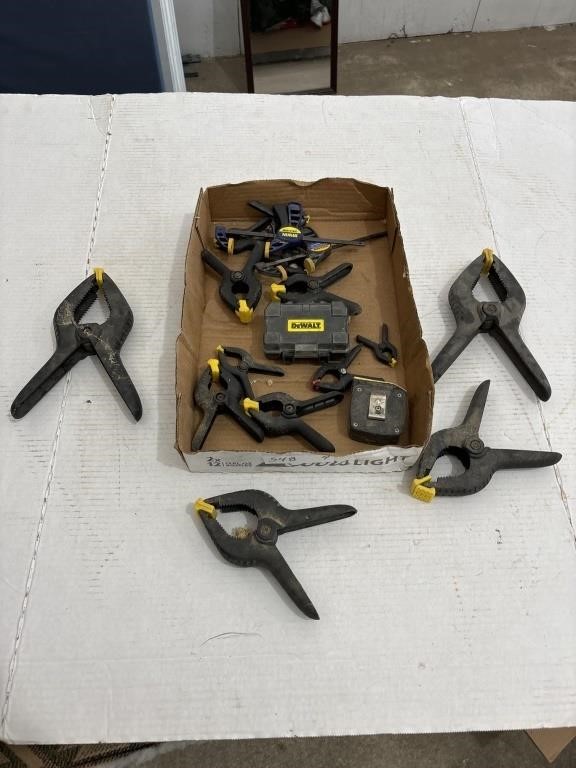 Flat of Assorted Hand Clamps
