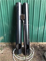 DBL WALL STOVE PIPE, 66" W/ BRUSH