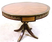 EMPIRE STYLE INLAID CENTER TABLE