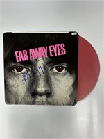 Autograph COA Far Away Eyes Vinyl