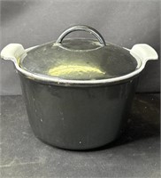 Vintage Denmark cast iron dutch oven pot