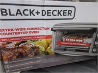 Black and Decker extra-wide convection countertop