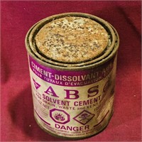 Can Of ABS Solvent Cement (Vintage)