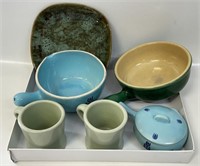 NICE LOT OF VINTAGE POTTERY & MORE