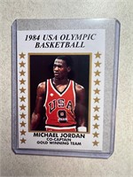 MICHAEL JORDAN 1984 USA OLYMPIC WHITE/GOLD ROOKI