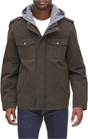 Levi's Men's XXL Washed Cotton Hooded Military
