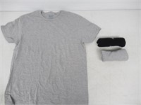 3PK Gildan Men's LG Crew T-Shirts, Multipack,