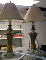Nice pair of shade lamps