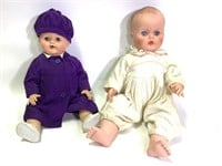 2 Vintage Toy Baby Dolls Ideal