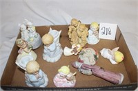 ANGEL FIGURINE BOX LOT