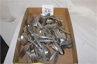 MISC. FLATWARE BOX LOT