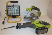 (2) Ryobi Battery Tools with Batteries including