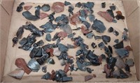 Smaller pieces of Obsidian rocks