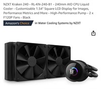 NZXT Kraken 240 - RL-KN-240-B1 - 240mm