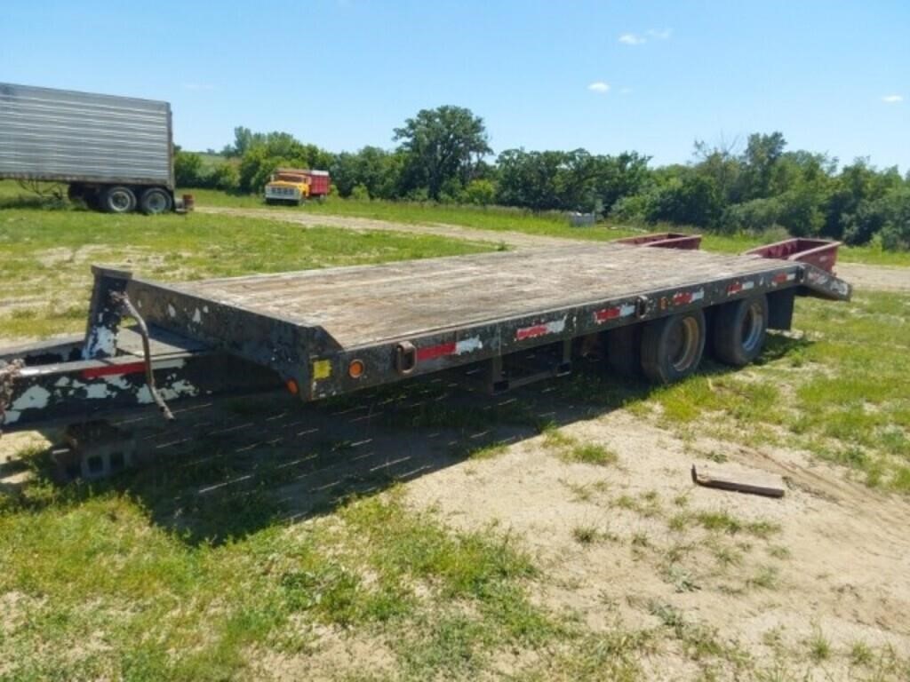 1997 Tow Master T40 trailer, 8'6" x 24' tandem