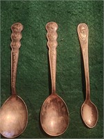 Vtg. Souvenir Collector Spoons Lot