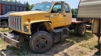 1993 Chevy Top Kick Flat Bed Truck