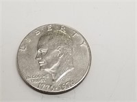 1776-1976 Eisenhower Liberty Moon Dollar, Type 2