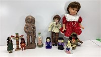 Native American Figures, Dolls and etc