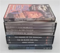 DVD's - Pearl Harbor, Cross Of Iron, The Occult+