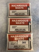 Hazardous Waste Decals