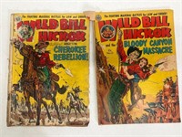 Wild Bill Hickok (2) Vintage Comics.