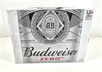 NEW Budweiser Zero Beer Pack (x12cans)