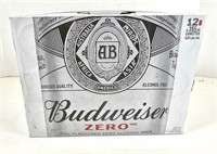 NEW Budweiser Zero Beer Pack (x12cans)