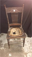 Antique wood chair needs repair