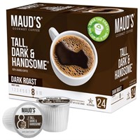 Sealed-MAUD'S-DARK ROAST COFFEE PODS