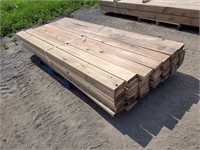(56)Pcs 8' Cedar Lumber