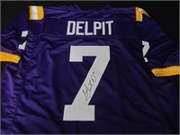 GRANT DELPIT SIGNED JERSEY WITH JSA COA