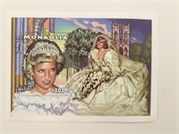 Mongolia Princess Diana commemorative stamp