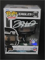 JALEN HURTS SIGNED FUNKO WITH COA