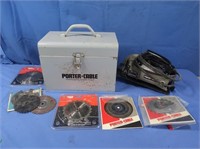 Porter Cable Trim Saw in Box M#314 w/extra Blades