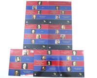 (7) UNC Presidential Dollar Coin Sets: 2010-16