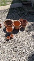 Pottery planters