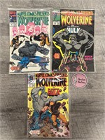 3 Wolverine comics 59, 60 and 61