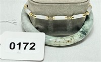 Vintage Pair of Bracelets Sterling Accent Bangle
