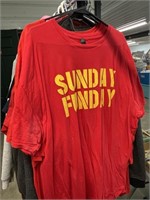 Sunday Funday T-shirt SZ 3Xl