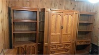 Entertainment Center  10 , 5 x 76.5 x 23 inches