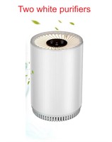 2 Pack WHITE KJ80 Air Purifier Combo