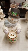 Lenox Porcelain Snowman Winter Rhythm