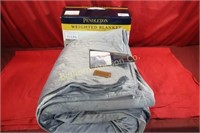 Pendleton 15lb Grey Weighted Blanket