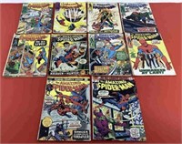 (1) Silver age Spiderman titled comics  12-25 cent